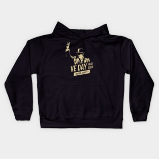 ve day t shirt Kids Hoodie